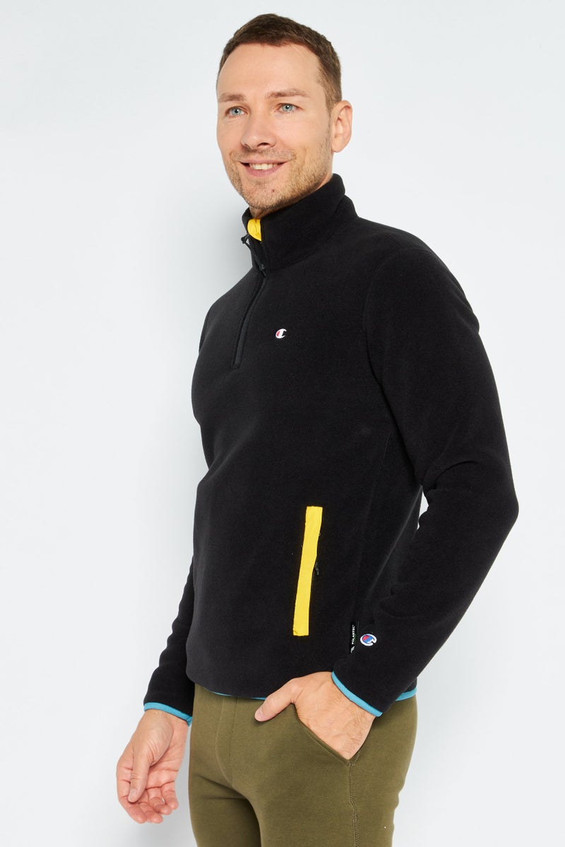 Champion Men Sportswear Fit Long Sleeves Training Sweatshirt, Navy - Image 2